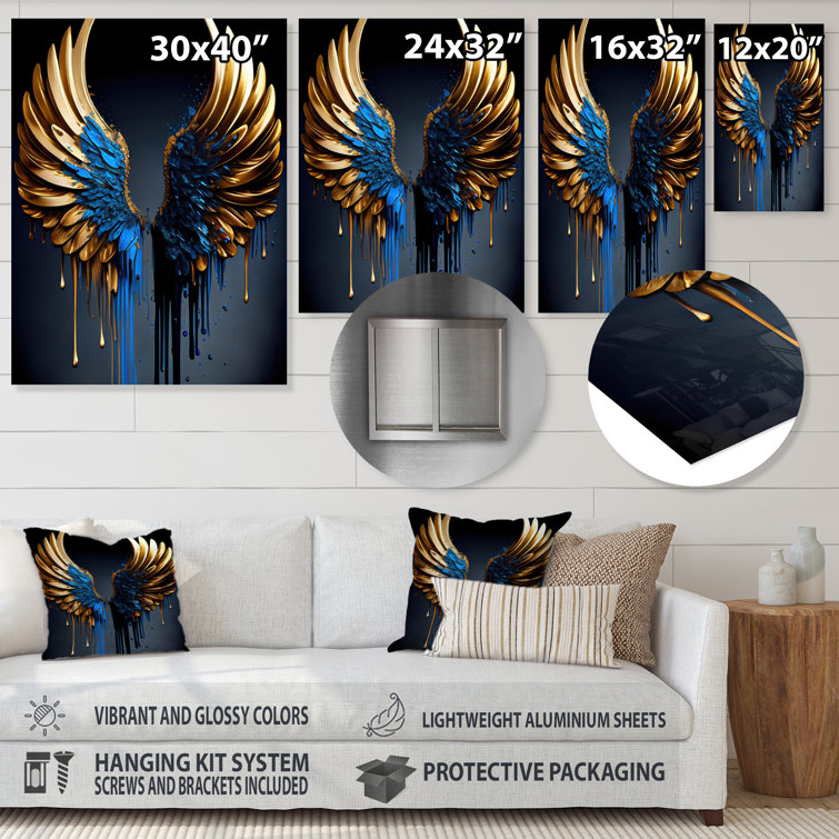 House of Hampton® Kingsville Metal Fantasy Wall Decor Wayfair